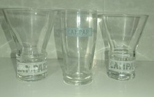 Lotto 3 Bicchieri diversi Campari Soda vintage usati Matteo Thun designer rari.