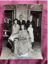 RARA FOTO - FARABOLA J.Lennon & Y. Ono all'aeroporto di Londra: con firma 1971