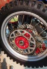 cerchio posteriore NORDISK (18) completo ktm gs/exc 125 1989-92 (gomma esclusa)