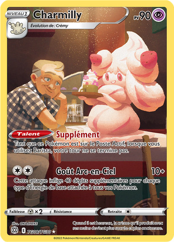 Carte pokémon charmilly - pokémon,