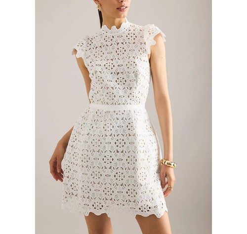 Mini abito bardot rowen - mini, scollo