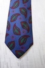 UNGARO PARIS 100% SETA SILK TIE CRAVATTA NECKTIE MADE ITALY VINTAGE CLASSIC