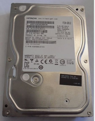 Hitachi 500 sata - 500, 6.0/s