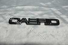 SCRITTA SIGLA POSTERIORE