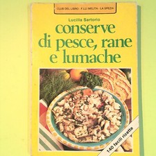 CONSERVE DI PESCE RANE E LUMACHE