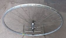 Ruota anteriore 28" bici corsa tubolare, cerchio FIAMME G18, mozzo corpo intero