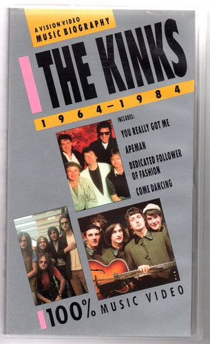 Kiinks 1964 1984 7 vhs - 1984,