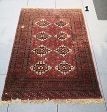 GRUPPO DI 4 TAPPETI PERSIANI O ORIENTALI ORIGINALI DA SISTEMARE