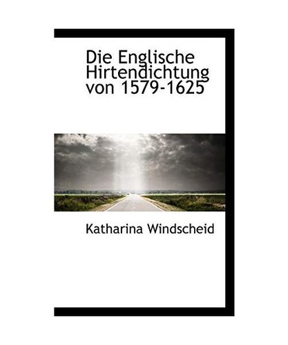 Die englische hirtendichtung - die,