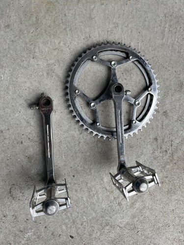 Vintage bicycle garlatti crank - bicycle,