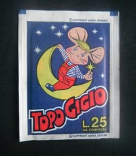 Bustina di figurine piena Topogigio ed Imperia del 1972