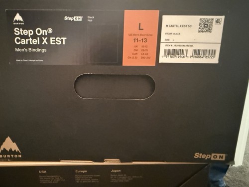 Burton step cartel - on, x