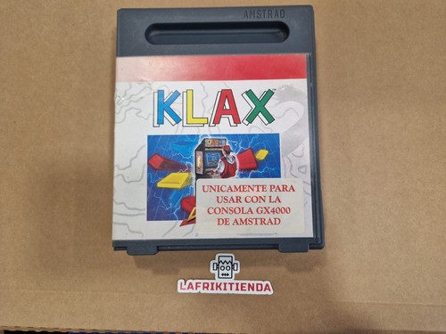 Klax amstrad gx4000 español - klax,