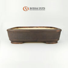 Vaso bonsai artigianale rettangolare in gres  38 CM - Handmade Bonsai Pot