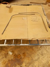 Modanature in acciaio giro tetto posteriore Autobianchi Bianchina Fantozzi.