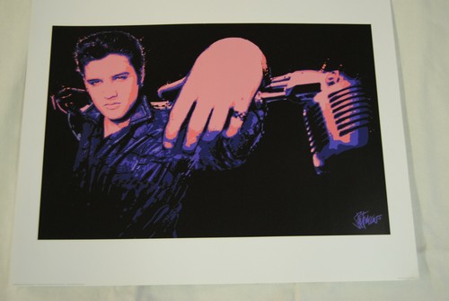 Elvis presley microfono stampa - microfono,
