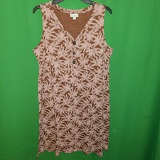 0268) NWOT J JILL large brown