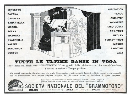 Pubblicita 1923 voce - la,