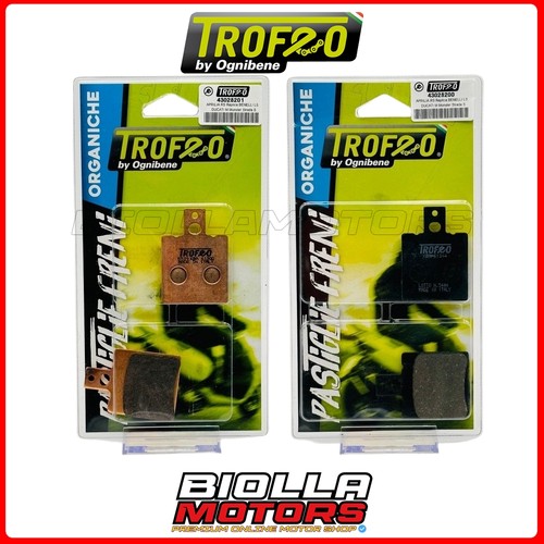 Kit pastiglie freno trofeo hrd - kit,