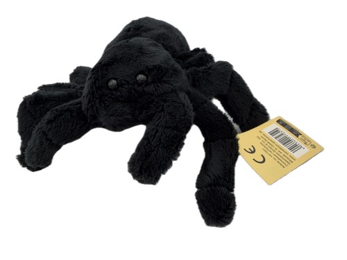 Peluche ragno tarantola - tarantola, nero