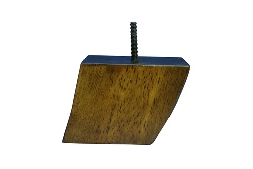 Gamba decorativa legno con - gamba,
