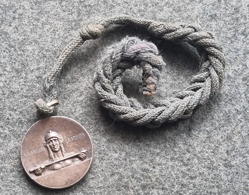 Medaglia argento xviii a - medaglia,