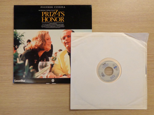 Prizzi honor laser disc - laser,