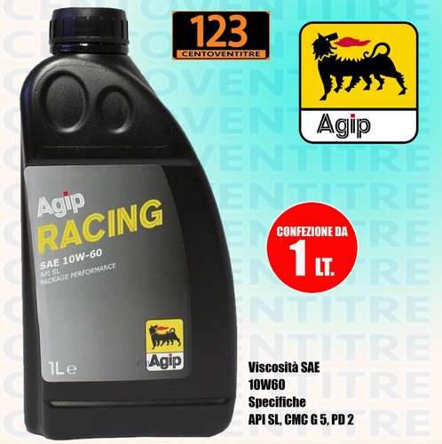 Agip racing olio motore - agip, 10w-60