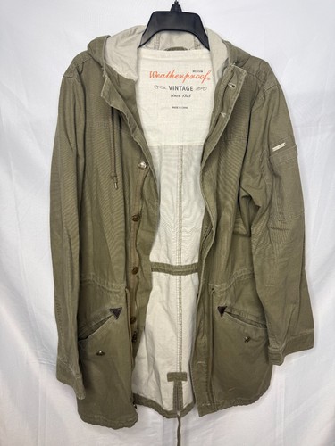 Giacca parka uomo impermeabile