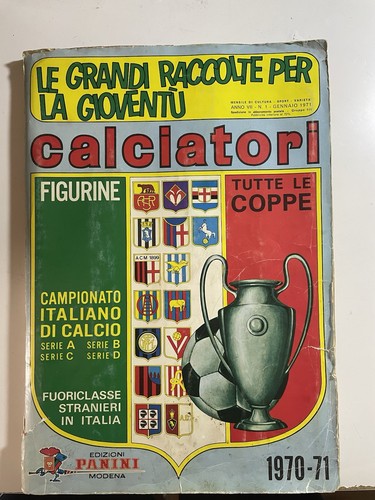 Album figurine calciatori