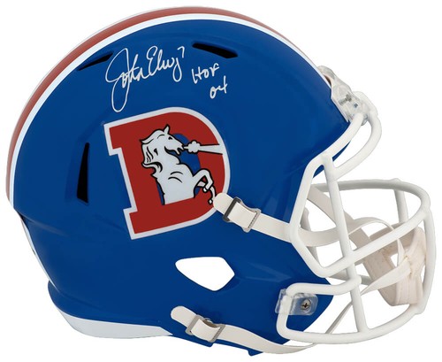 Casco john elway firmato - casco,