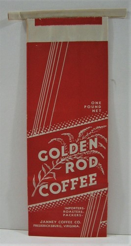 Borsa caffè vintage - , golden