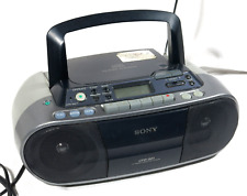 PRL) SONY CFD-S01 CD RADIO CASSETTE CORDER 230V 50HZ 11W MUSIC K7 DISK PLAYER