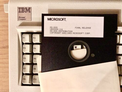 Vintage dos floppy disks - vintage,