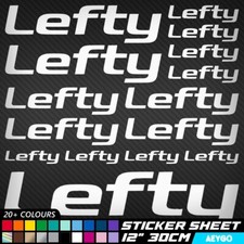 15x LEFTY Vinile Decalcomania