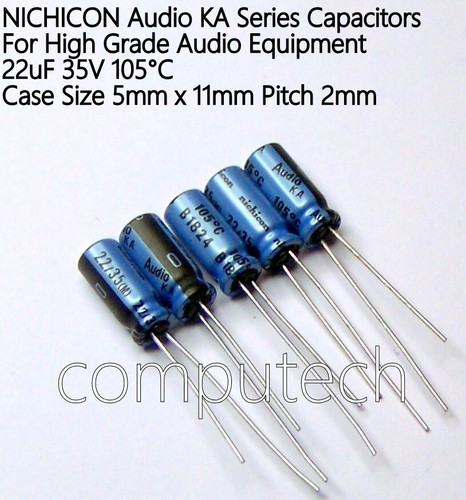 Pezzi condensatore per audio - per,