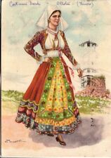  CARTOLINA  OLLOLAI    VIAGGIATA  1953 COSTUMI   PEROTTI  REGALO