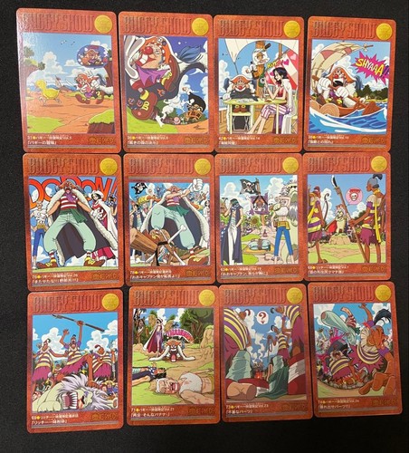 One piece card set - piece, 12pcs