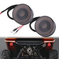 2X Motorcycle Red LED Tail