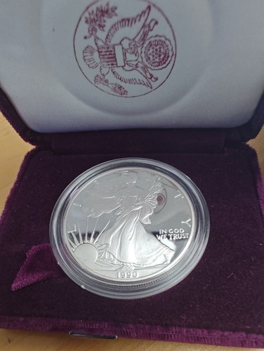 1990 proof american silver - 1990-s,