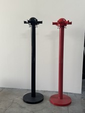 Appendiabiti 4653 in plastica rossa di Kartell, anni '70