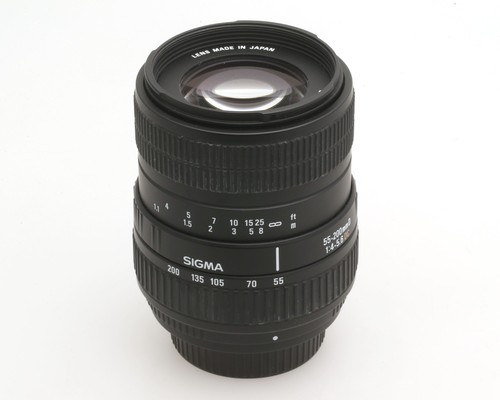 Sigma zoom 200 4 - zoom, 55-200