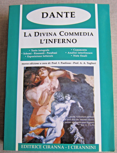 Libro divina commedia - libro, la