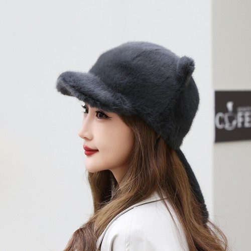 Donna pelliccia finta cappello - finta,