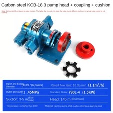 Testa pompa elettrica alta viscosità alta pressione ingranaggio idraulico autoadescante