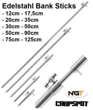 Nuovo Acciaio Inox Asta da Riva Porta Canna Pesca Lancia Terra Pod Portacanna