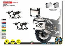 Adesivi Planisfero Moto