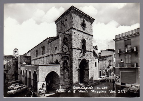 Guardiagrele chieti cartolina - guardiagrele,