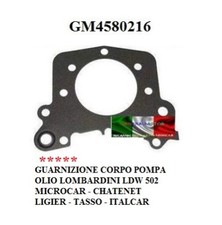 GUARNIZIONI CORPO POMPA OLIO