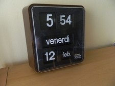 OROLOGIO INDUSTRIALE A PALETTE BODET DA MURO VINTAGE